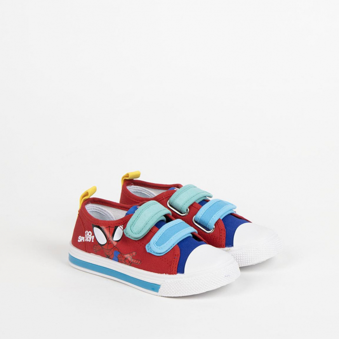 Pantofi sport panza cu lumini, inchidere cu arici Go Spidey [4]