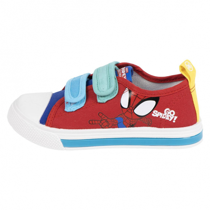 Pantofi sport panza cu lumini, inchidere cu arici Go Spidey [5]