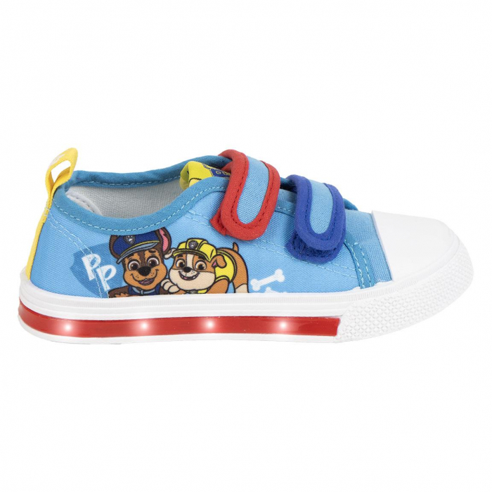 Pantofi sport panza cu lumini, inchidere cu arici Paw Team [1]