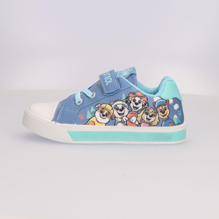 Pantofi sport panza cu lumini si inchidere cu arici, Paw Patrol Team [4]