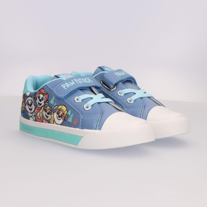 Pantofi sport panza cu lumini si inchidere cu arici, Paw Patrol Team [6]