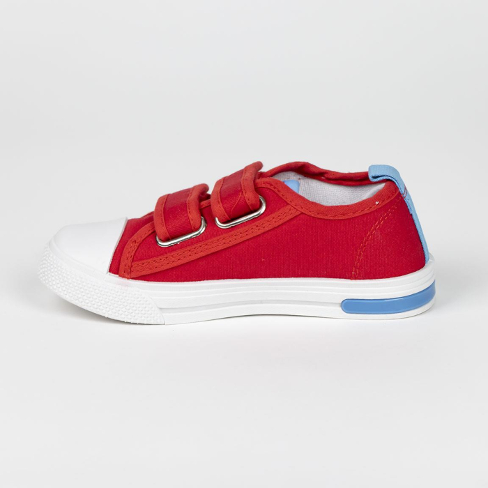 Pantofi sport panza cu lumini si inchidere cu arici, Spiderman [2]