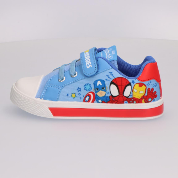 Pantofi sport panza cu lumini si inchidere cu arici, Spidey [2]