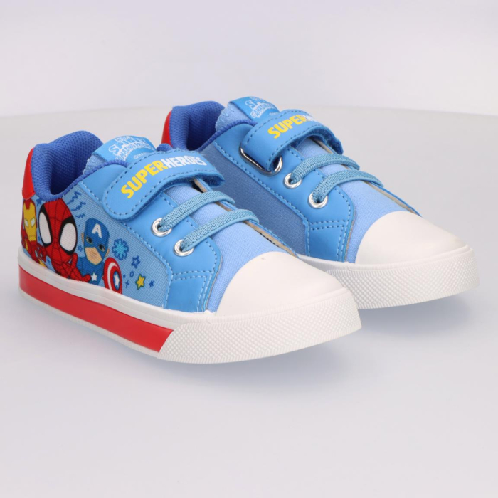 Pantofi sport panza cu lumini si inchidere cu arici, Spidey [3]