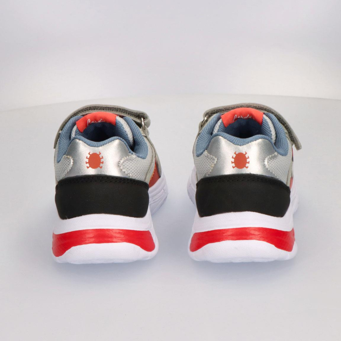 Pantofi sport panza, cu talpa usoara si lumini Spiderman [8]