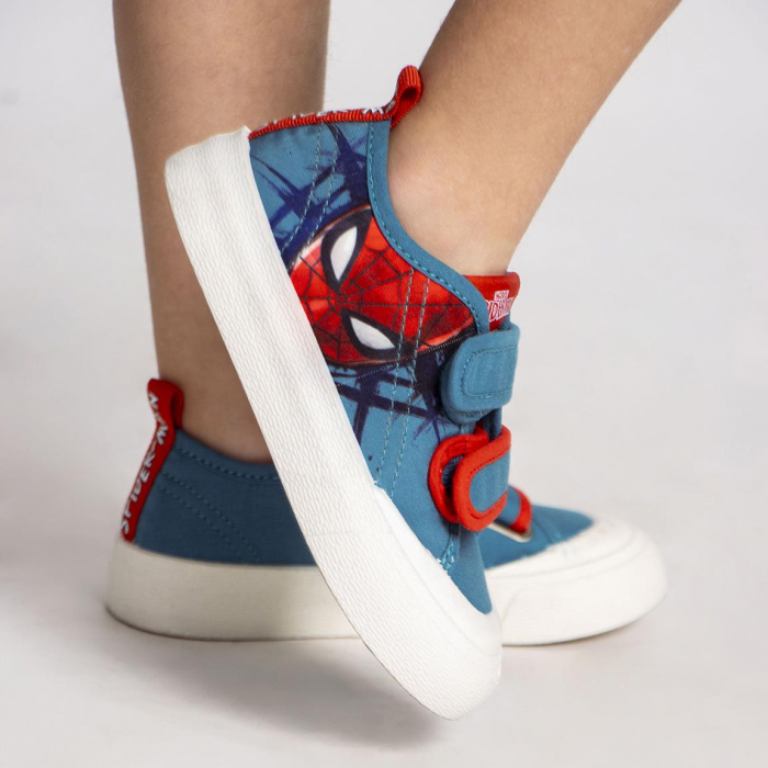 Pantofi sport panza, inchidere cu arici Spiderman [5]