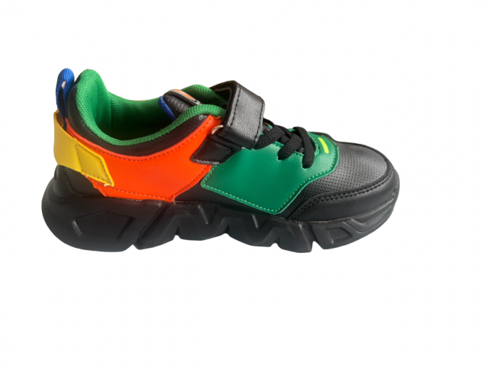 Pantofi sport pentru copii, material piele ecologica, multicolor, Fashion [2]