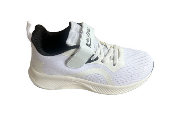 Pantofi sport pentru copii, material textil, alb [2]