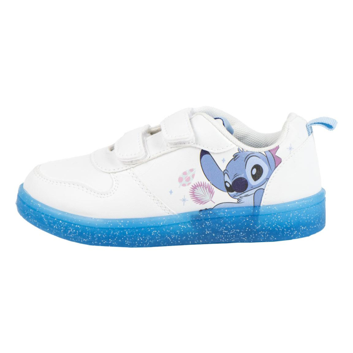 Pantofi sport pentru scoala, talpa PVC cu sclipici Stitch [6]