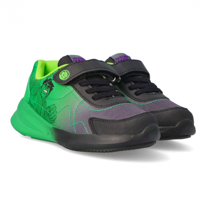 Pantofi sport, talpa cu usoara Avengers Hulk [8]