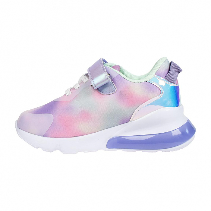 Pantofi sport, talpa cu usoara cu lumini Frozen Anna si Elsa [2]