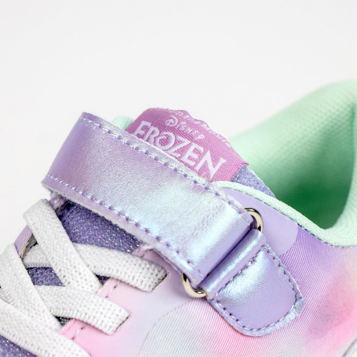 Pantofi sport, talpa cu usoara cu lumini Frozen Anna si Elsa [6]