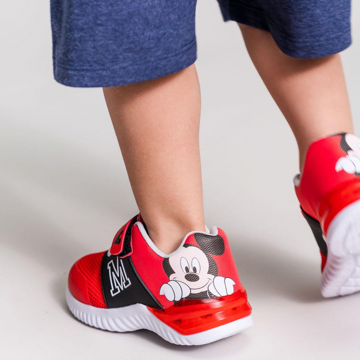 Pantofi sport, talpa cu usoara cu lumini Mickey Mouse [5]
