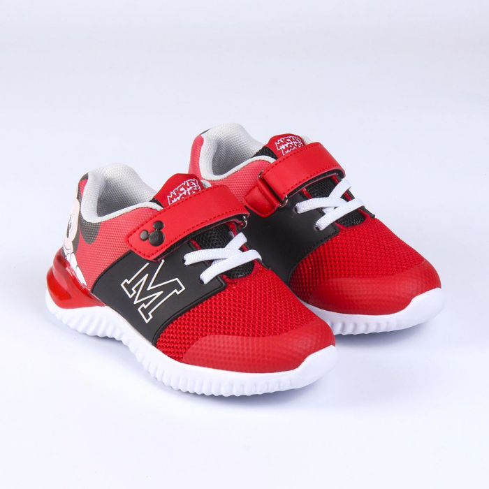 Pantofi sport, talpa cu usoara cu lumini Mickey Mouse [4]