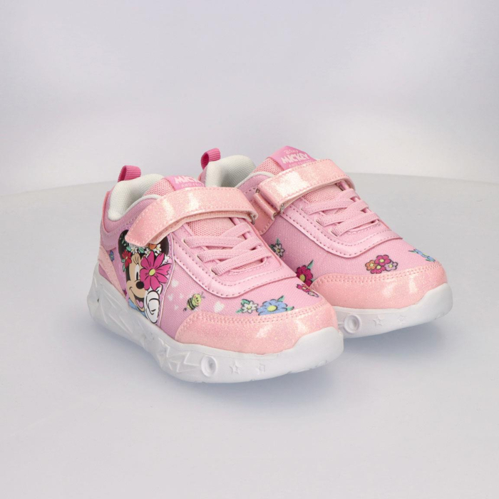 Pantofi sport, talpa cu usoara cu lumini Minnie Mouse Flower [5]