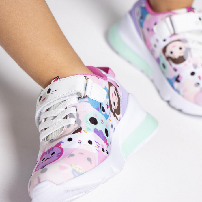 Pantofi sport talpa EVA cu lumini Gabby's Dollhouse [4]