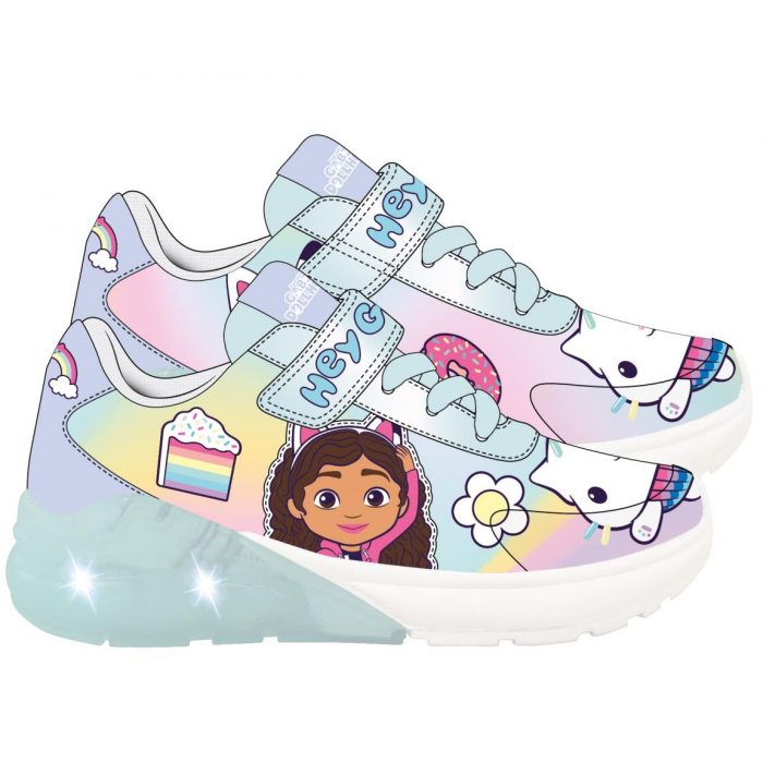 Pantofi sport talpa EVA cu lumini Hey Gabby's Dollhouse [4]
