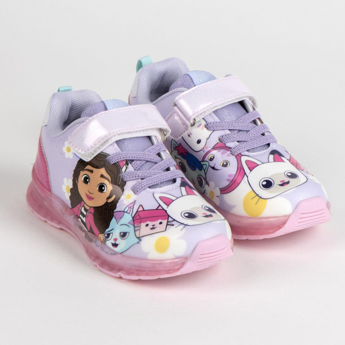 Pantofi sport, talpa TPR cu lumini Gabby's Dollhouse [4]