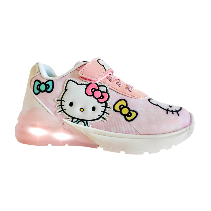 Pantofi sport talpa TPR cu lumini Hello Kitty [2]