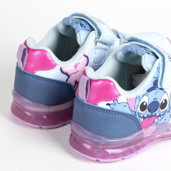 Pantofi sport, talpa TPR cu lumini Stitch [5]