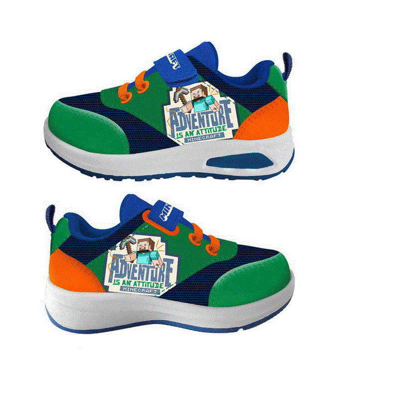 Pantofi sport, talpa usoara cu lumini, Minecraft [3]