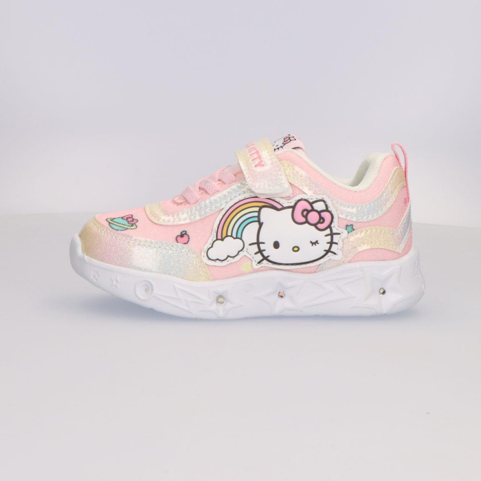 Pantofi sport, talpa usoara EVA, cu lumini Hello Kitty Curcubeu [4]