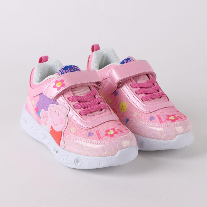 Pantofi sport, talpa usoara EVA, cu lumini Peppa Pig [4]