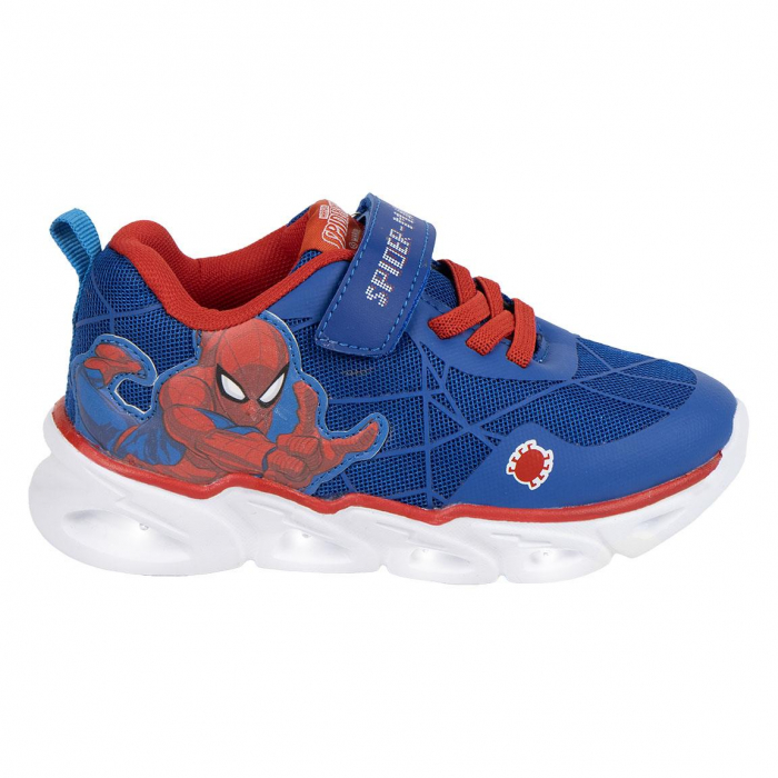 Pantofi sport, talpa usoara EVA, cu lumini Spiderman [1]