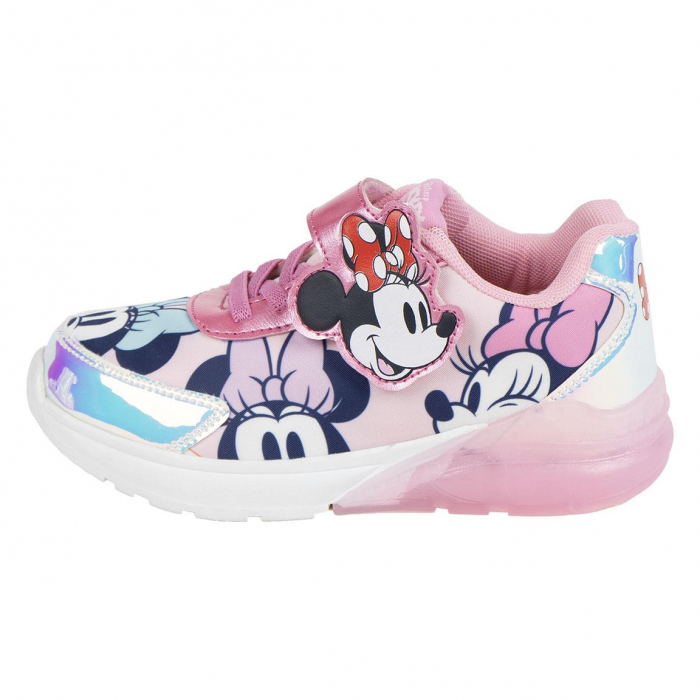 Pantofi sport, talpa usoara TPR, cu lumini Minnie Mouse Disney [5]