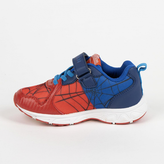 Pantofi sport, talpa usoara TPR, cu lumini Spiderman [2]