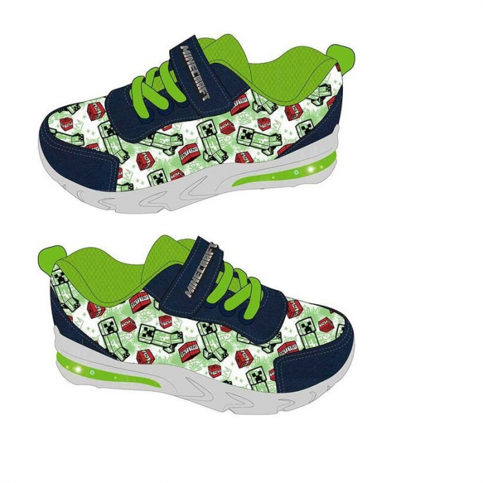 Pantofi sport, talpa cu lumini, Minecraft [5]