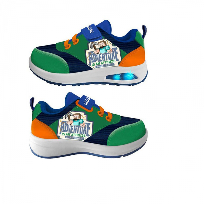 Pantofi sport, talpa usoara cu lumini, Minecraft [2]