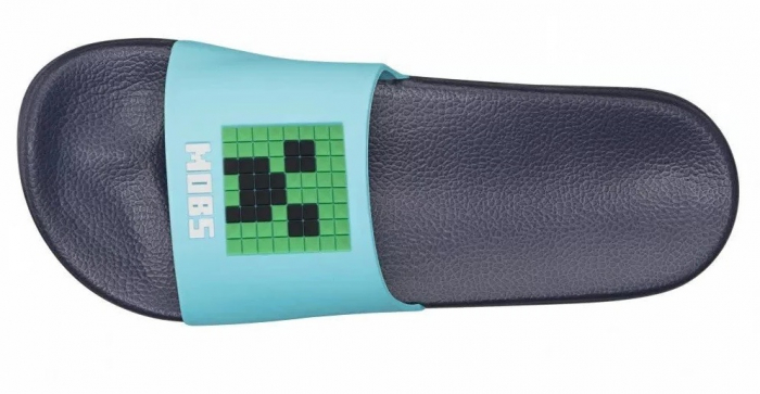 Papuci baieti, Minecraft, albastru [5]