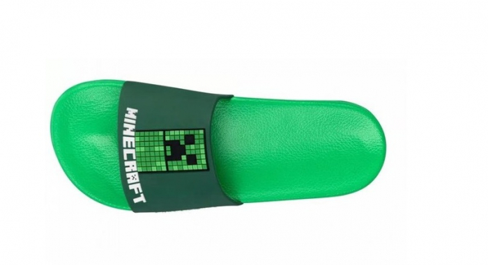 Papuci baieti, Minecraft, verde [6]