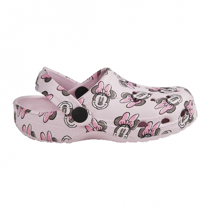 Papuci clogs plaja cu print Minnie Mouse [2]