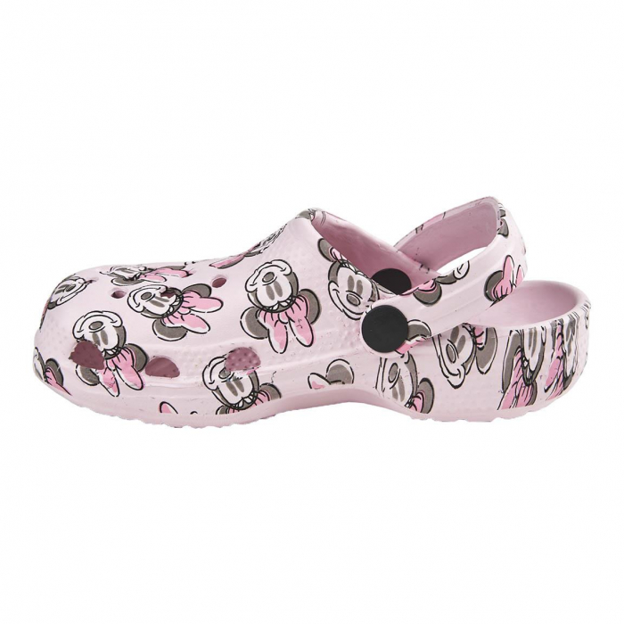 Papuci clogs plaja cu print Minnie Mouse [3]