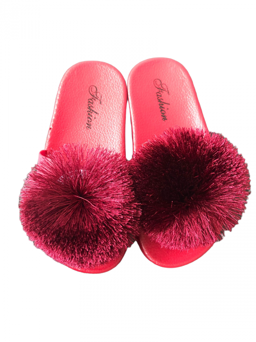Papuci copii cu puf [6]