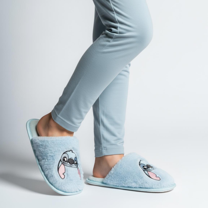 Papuci de casa pufosi pentru copii Lilo & Stitch [6]