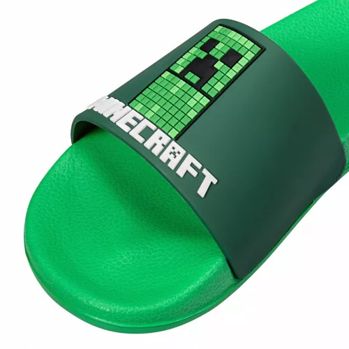 Papuci baieti, Minecraft, verde [3]