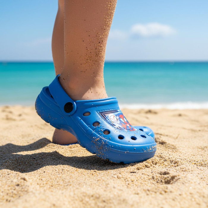 Papuci plaja clogs EVA,pentru baieti, Spidey [4]