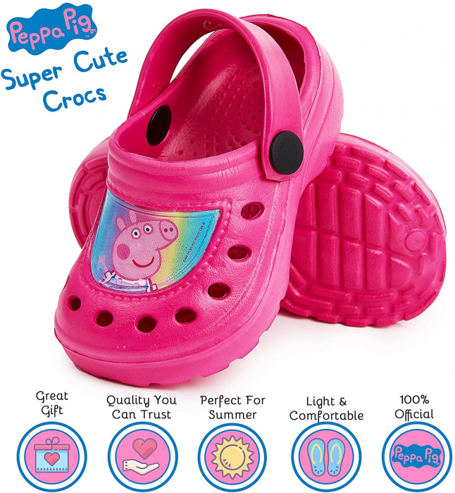Papuci plaja clogs eva Peppa Pig [4]
