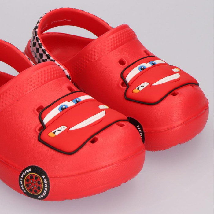 Papuci plaja clogs EVA premium,pentru baieti, Cars 3D [5]