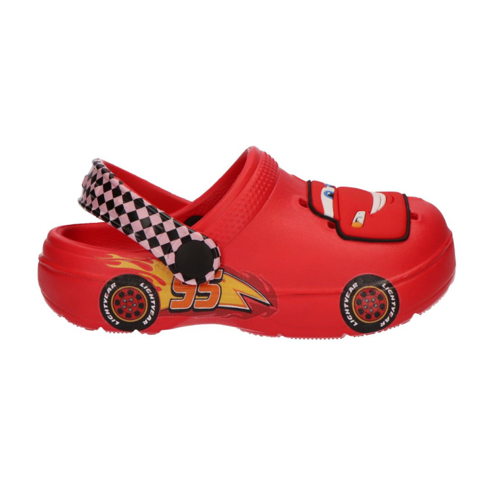Papuci plaja clogs EVA premium,pentru baieti, Cars 3D [2]