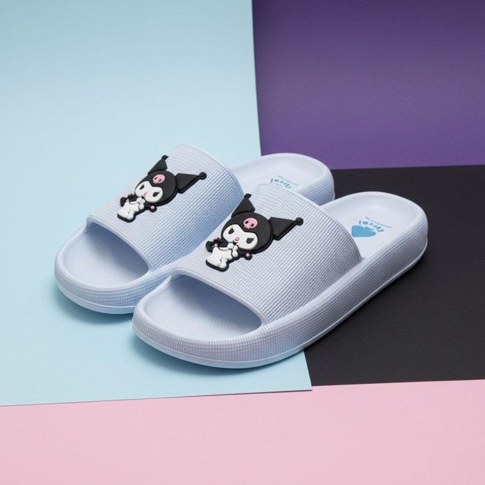 Papuci plaja EVA,pentru fete, Hello Kitty Kuromi 3D [6]