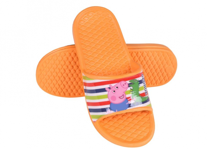 Papuci plaja EVA Peppa Pig George si Dino [2]