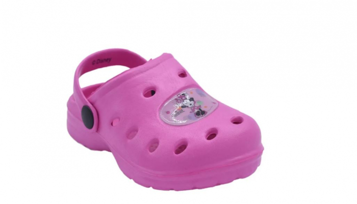 Papuci plaja tip clogs Minnie Mouse [3]