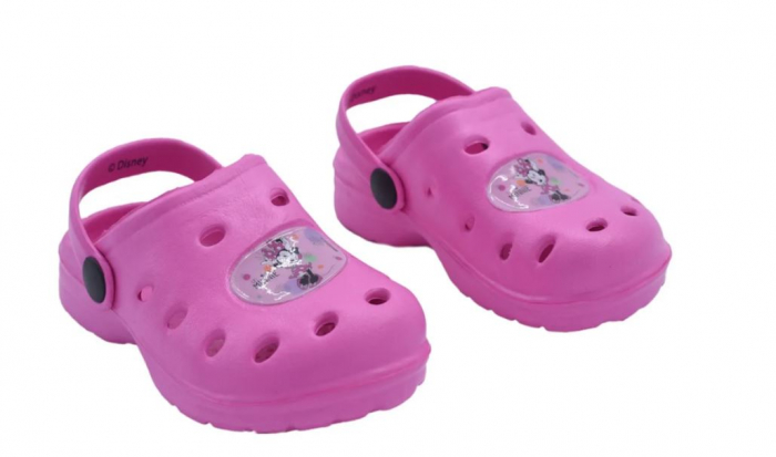 Papuci plaja tip clogs Minnie Mouse [4]