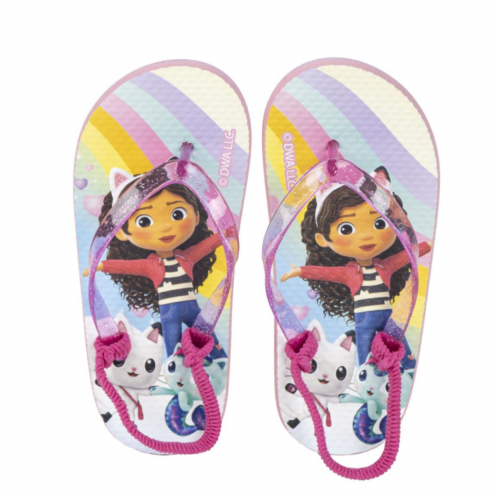 Papuci slapi flip flop plaja Gabby's Dollhouse [2]