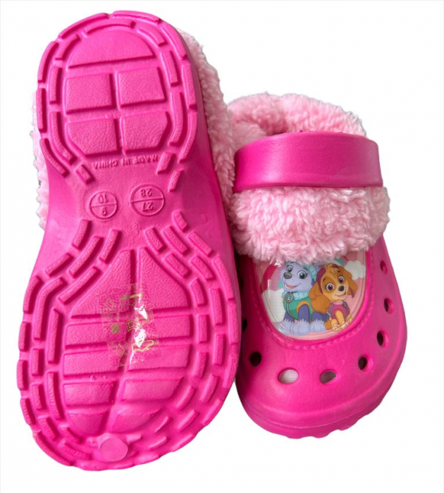 Papuci tip clogs din spuma imblaniti Paw Patrol Girls [3]