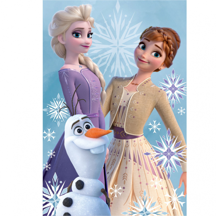 Patura fleeceDisney Frozen Olaf and Sisters, 100x150 cm [1]
